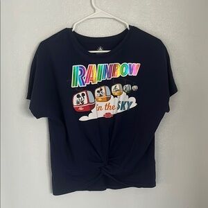 Disney Skyliner ‘Rainbow in the Sky’ Cropped T-Shirt